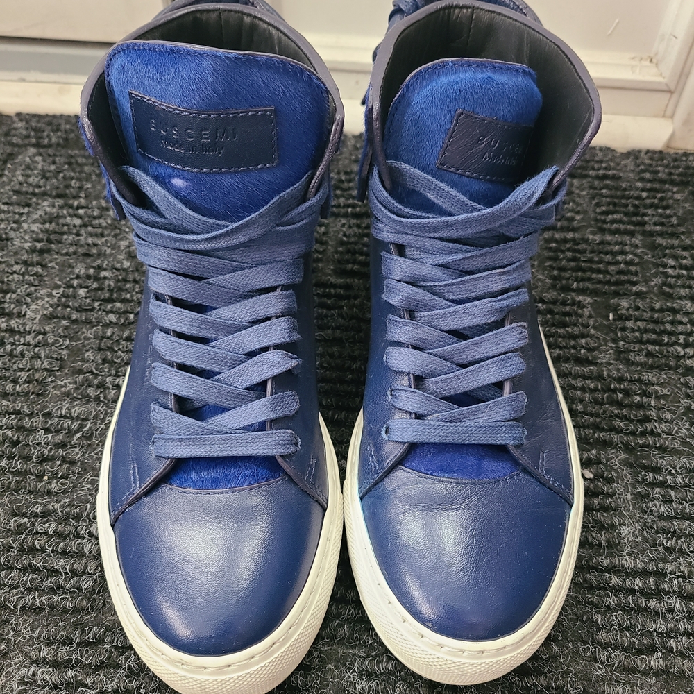 Buscemi blue High-Top Sneakers